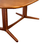 Load image into Gallery viewer, Wooden dining table with a white background
