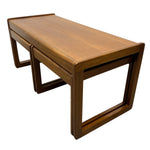 Load image into Gallery viewer, teak nest tables 
