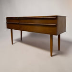 Load image into Gallery viewer, Wooden SIDEBOARD with two drawers on a plain background
