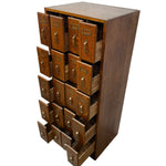 Load image into Gallery viewer, OPEN DRAWERS ON AN OAK CABINET
