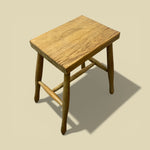 Load image into Gallery viewer, RECTANGULAR STOOL ON A BEIGE BACKGROUND
