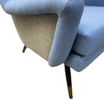 Load image into Gallery viewer, BLUE WOOL CHAIR
