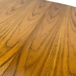 Load image into Gallery viewer, TEAK GRAIN DINING TABLE CLOSE UP

