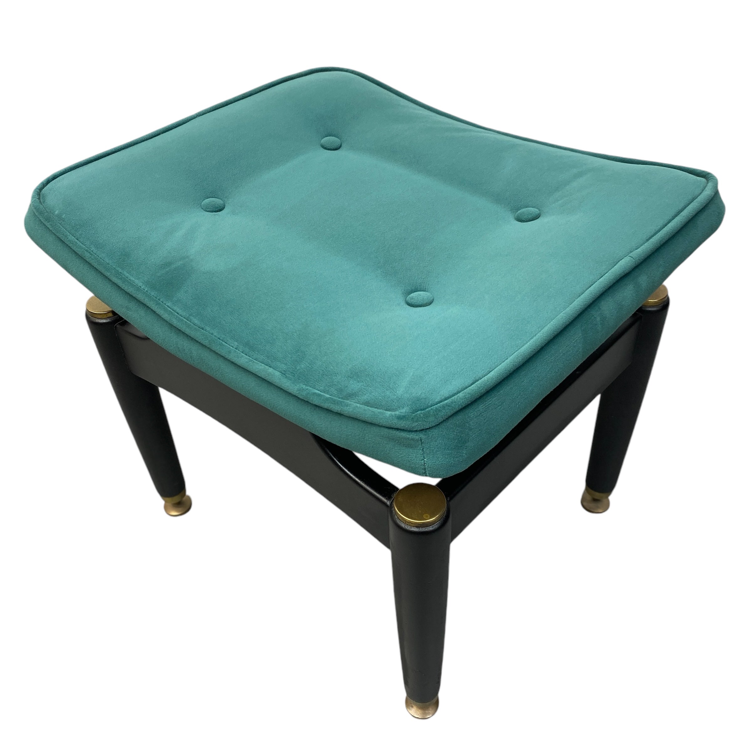 Vintage Stool Ebonised 1950s G Plan Pool Bank Interiors Vintage Stool Ebonised 1950s G Plan Pool Bank Interiors