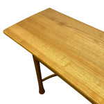 Load image into Gallery viewer, console light coloured wooden top
