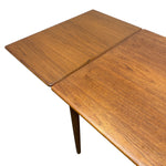Load image into Gallery viewer, extension leaf dining table teak
