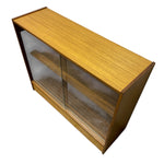 Load image into Gallery viewer, Wooden display case with glass front on a white background
