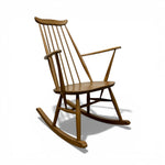 Load image into Gallery viewer, ROCKING CHAIR ON A WHITE BACKGROUND
