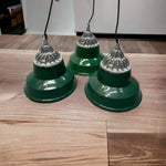 Load image into Gallery viewer, Industrial Pendant Light Walsall MOD XL Enamel Green
