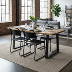 Load image into Gallery viewer, dining table in loft apartment

