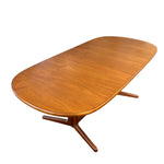 Load image into Gallery viewer, Wooden dining table with a white background
