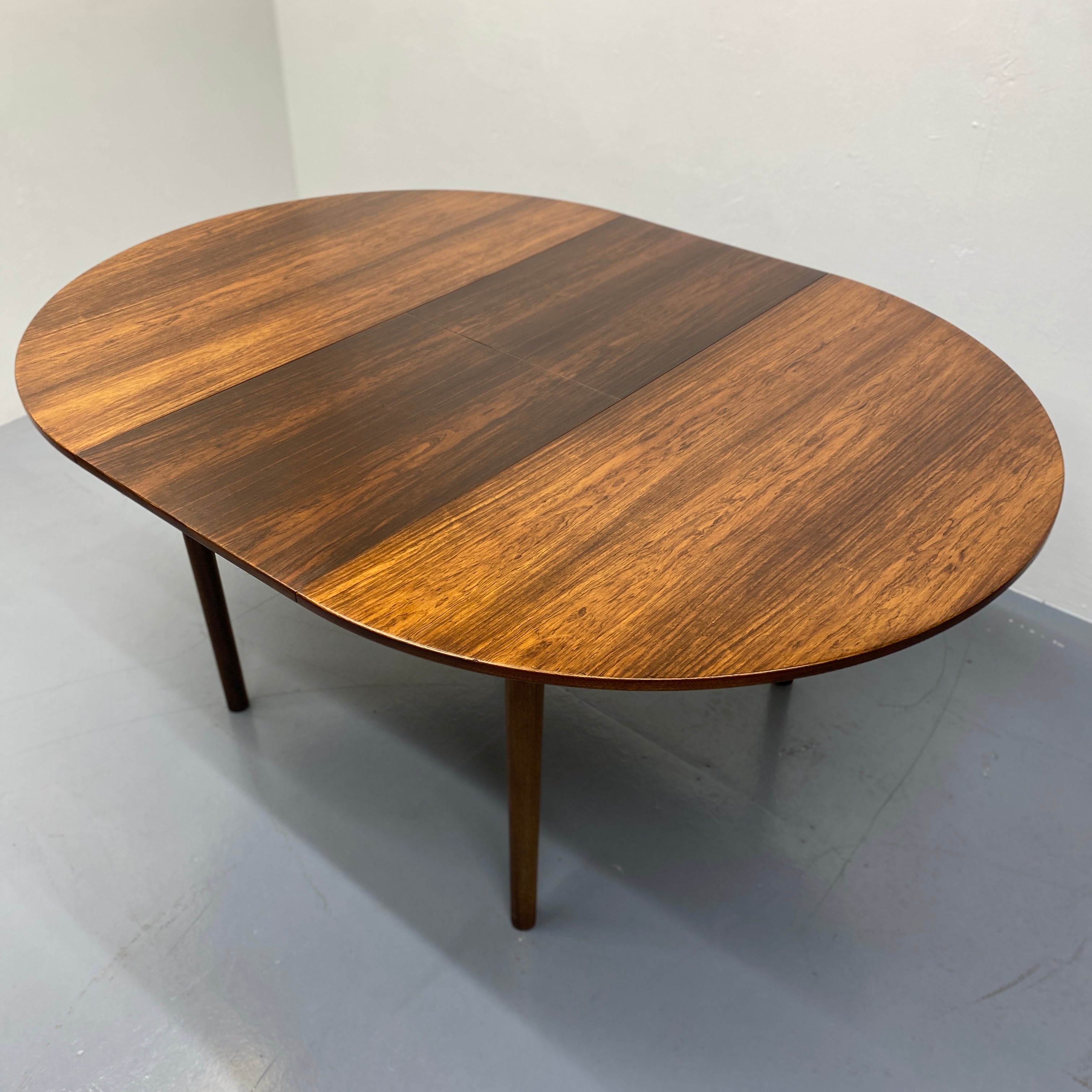 Rosewood Oval Dining Table
