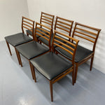 Load image into Gallery viewer, Danish Dining Chairs Erling Torvits Six
