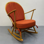 Load image into Gallery viewer, Orange Ercol Rocking Chair
