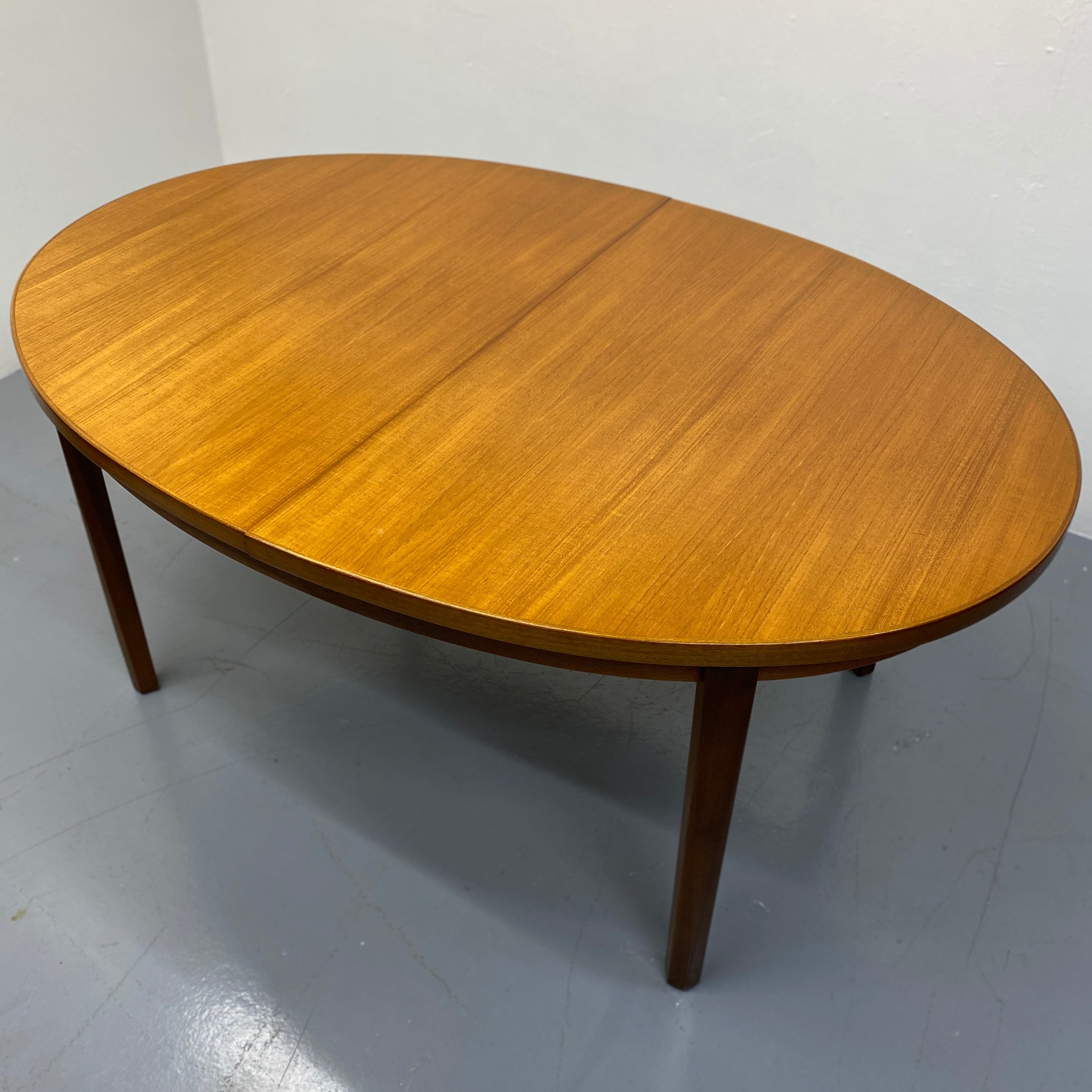 Teak Oval Dining Table