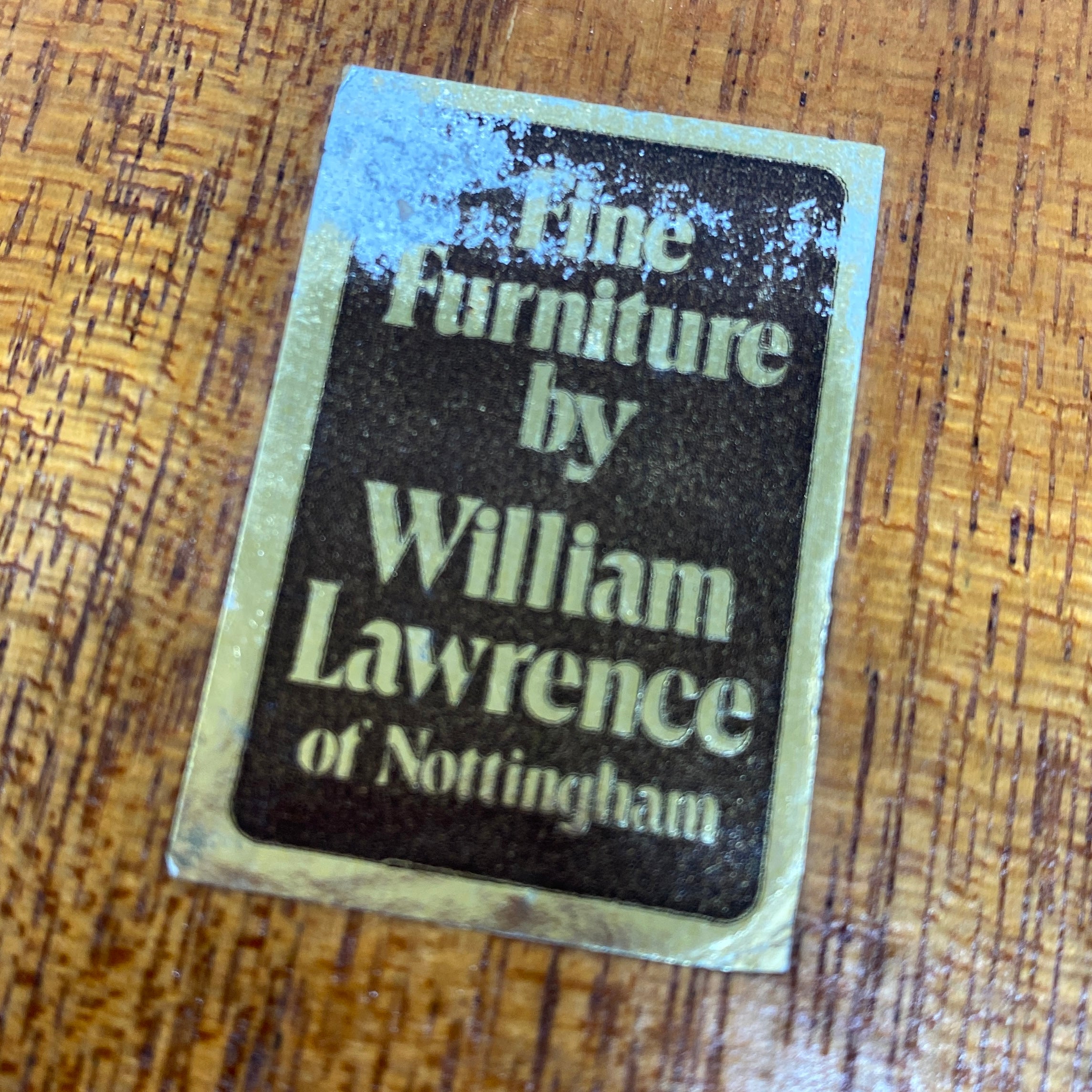 William Lawrence Of Nottingham