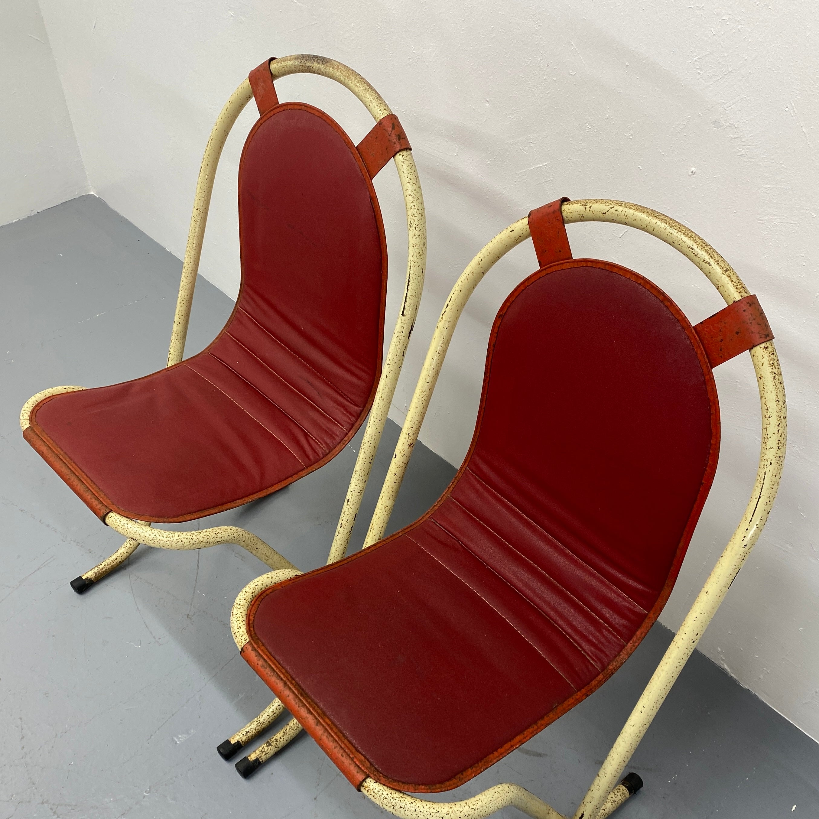 Red Sebel Chairs