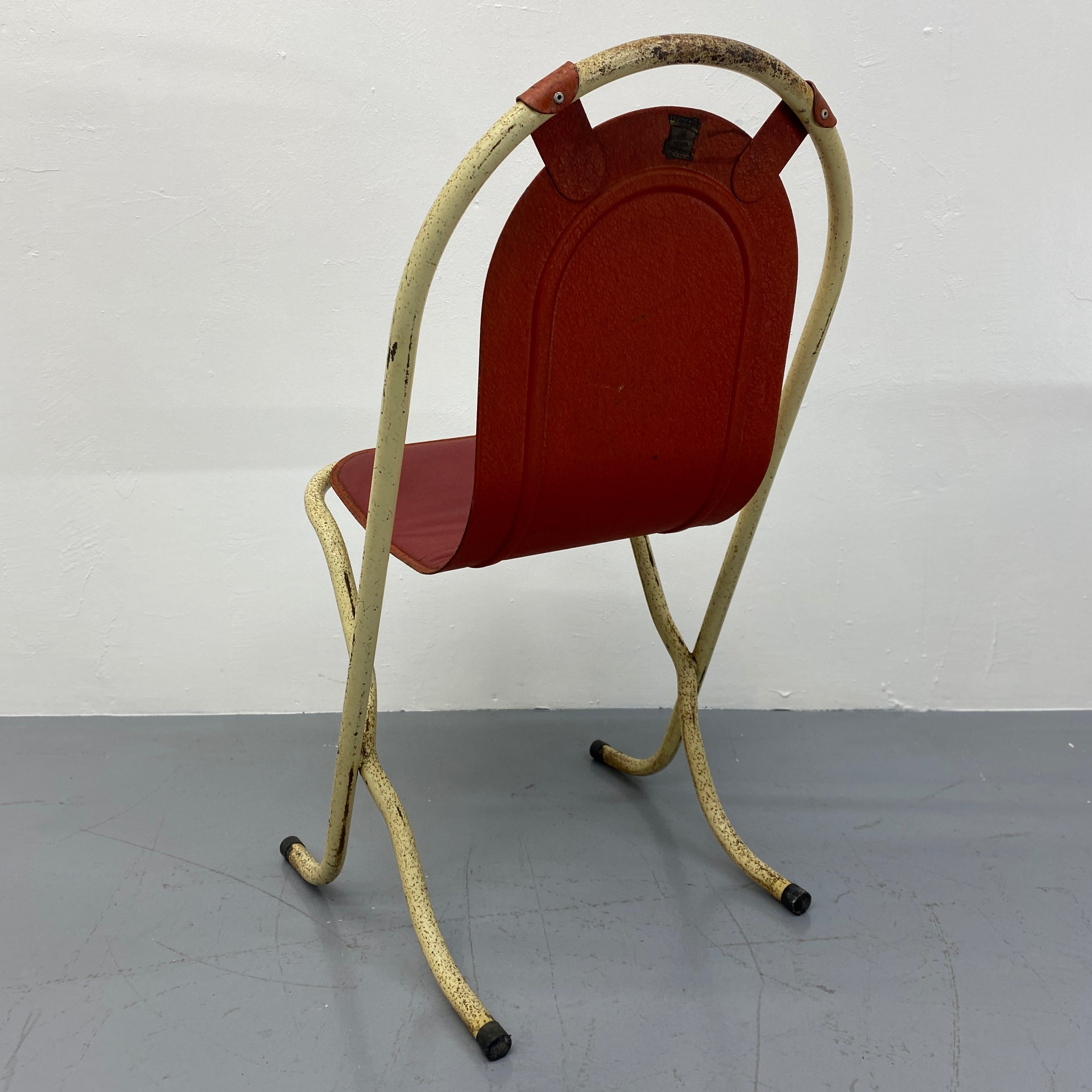 Stacking Chair In Red