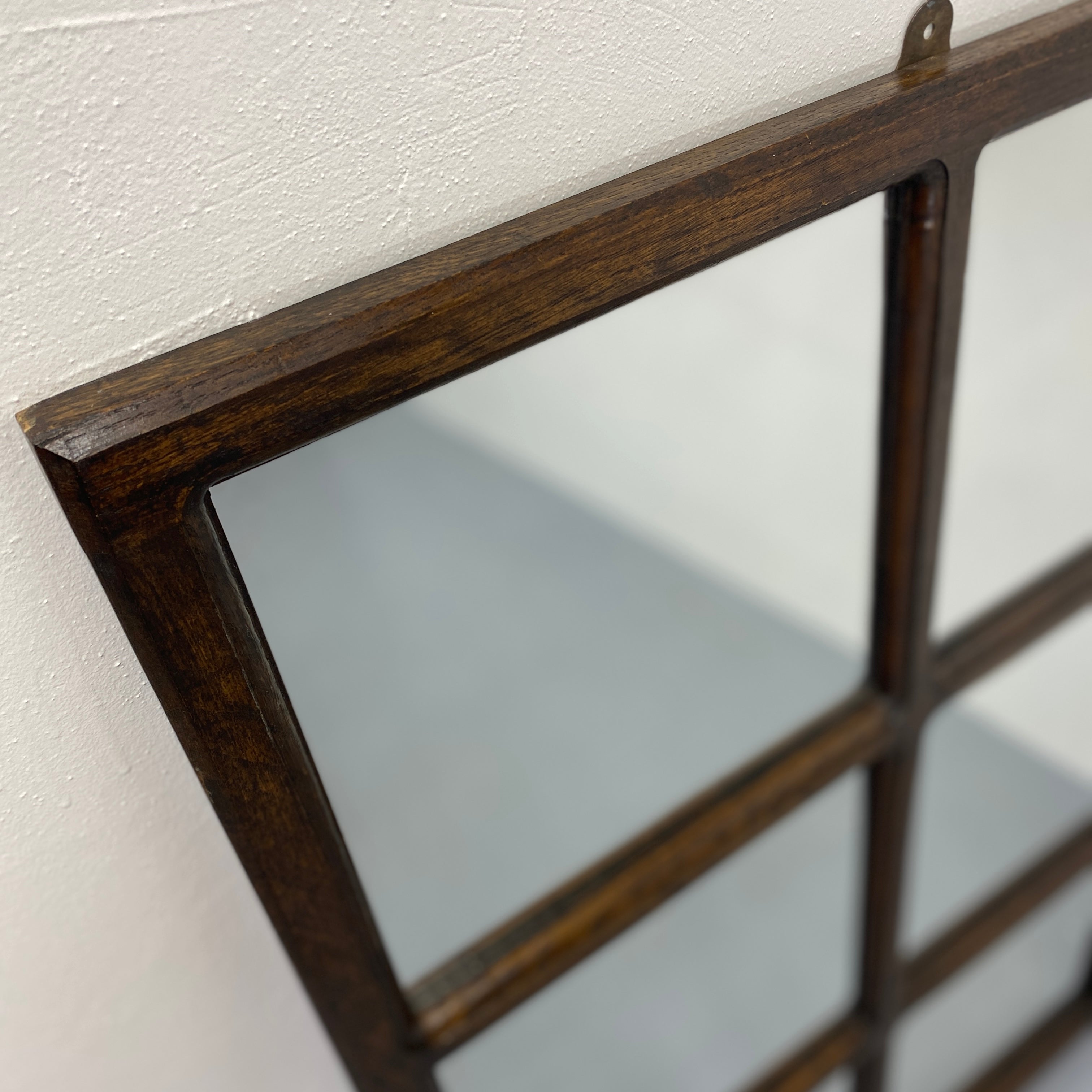 OAK FRAMED MIRROR