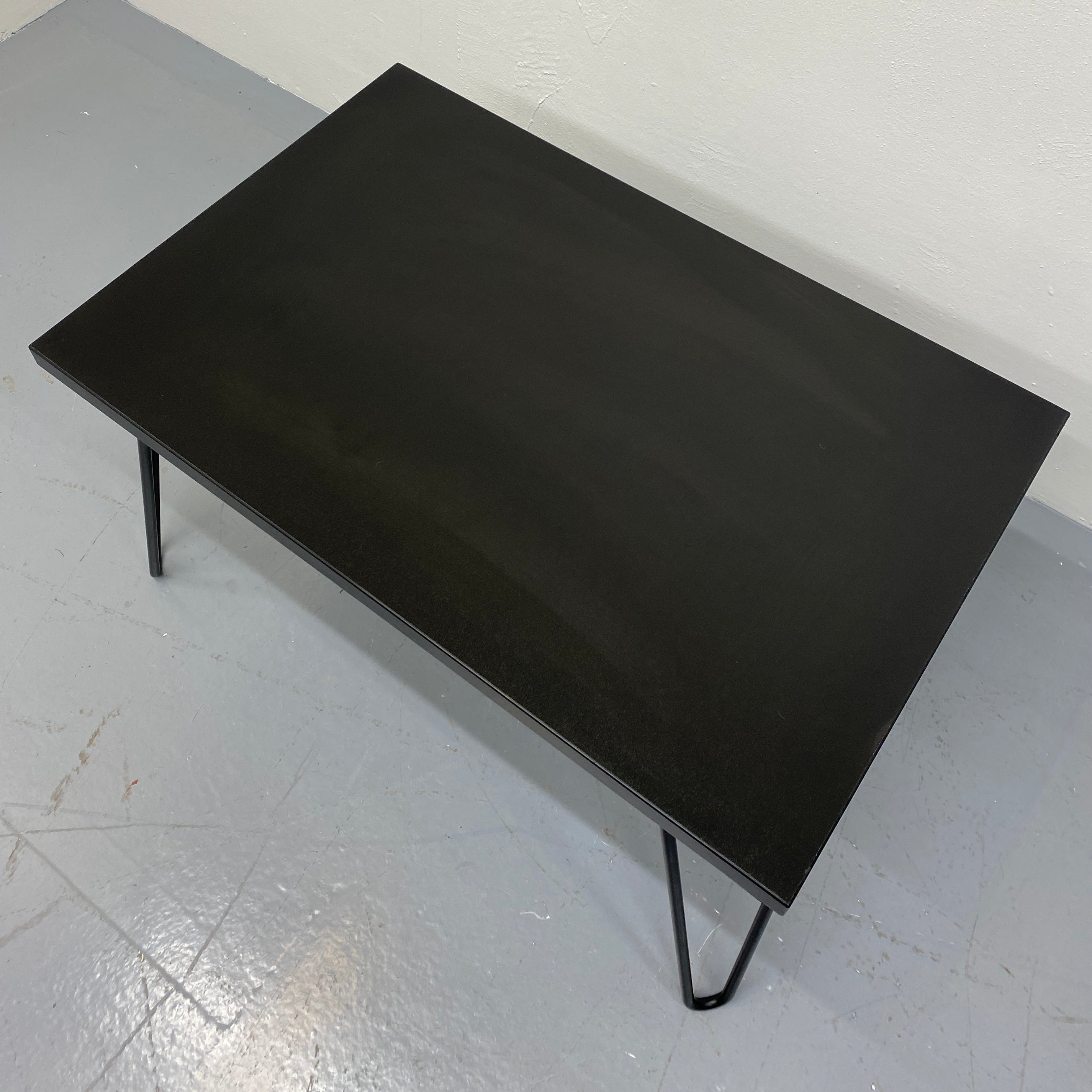 Contemporary Black Laminated Coffee Table