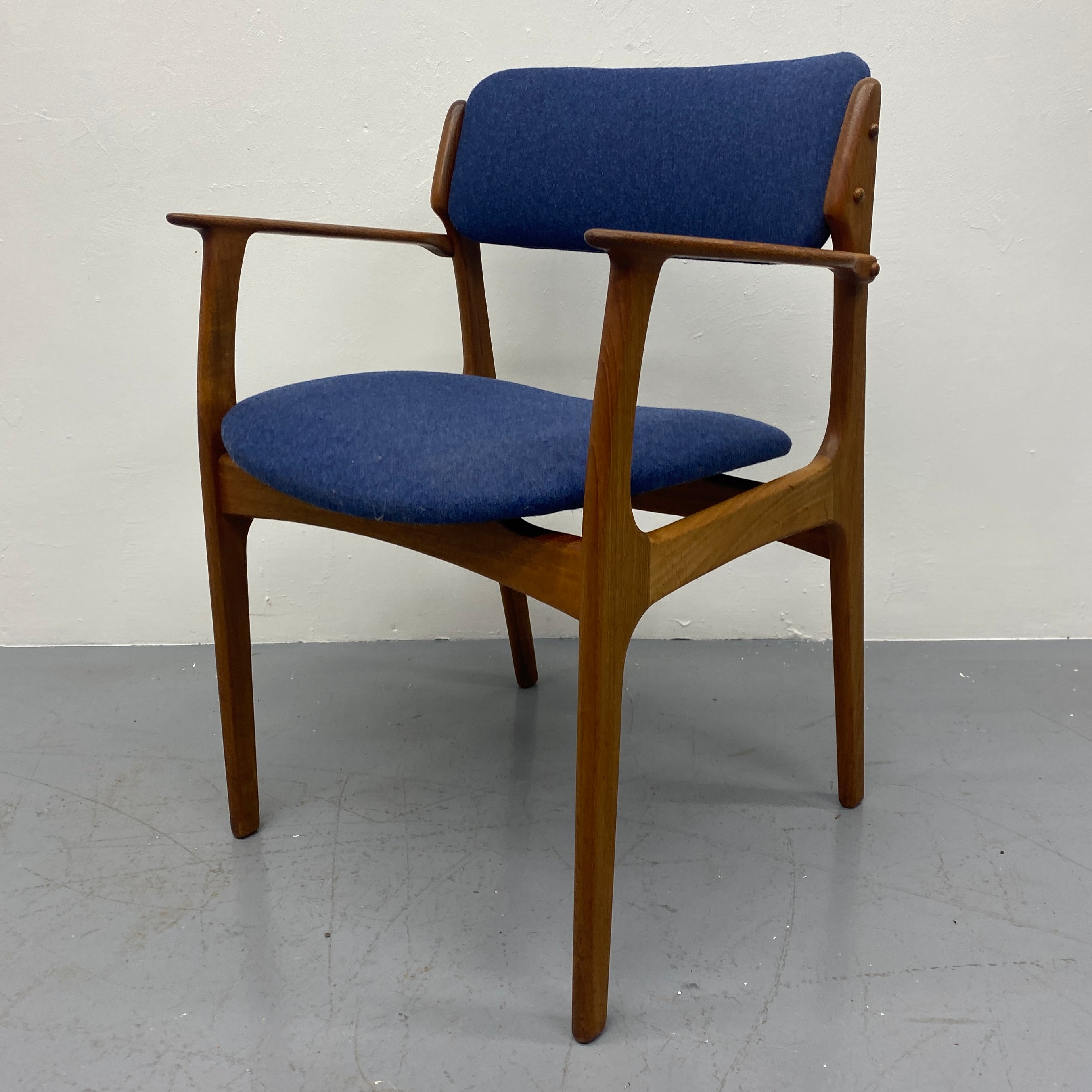 Teak Erik Buch Desk Chair Model 50