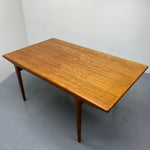 Load image into Gallery viewer, Teak Extendable Johannes Anderson Dining Table Seats 10/12
