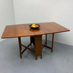 Load image into Gallery viewer, Midcentury McIntosh Drop Leaf Dining Table Danish Style
