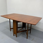 Load image into Gallery viewer, Midcentury McIntosh Drop Leaf Dining Table Danish Style

