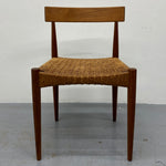 Load image into Gallery viewer, front of Danish Arne Hovmand Olsen Dining Chairs Four
