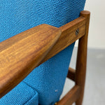Load image into Gallery viewer, Teak Arm Guy Rodgers Manhattan Low Backed Lounge Chair
