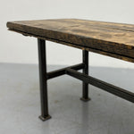 Load image into Gallery viewer, Steel Legs Bench
