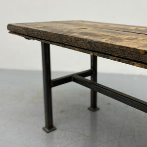 Steel Legs Bench