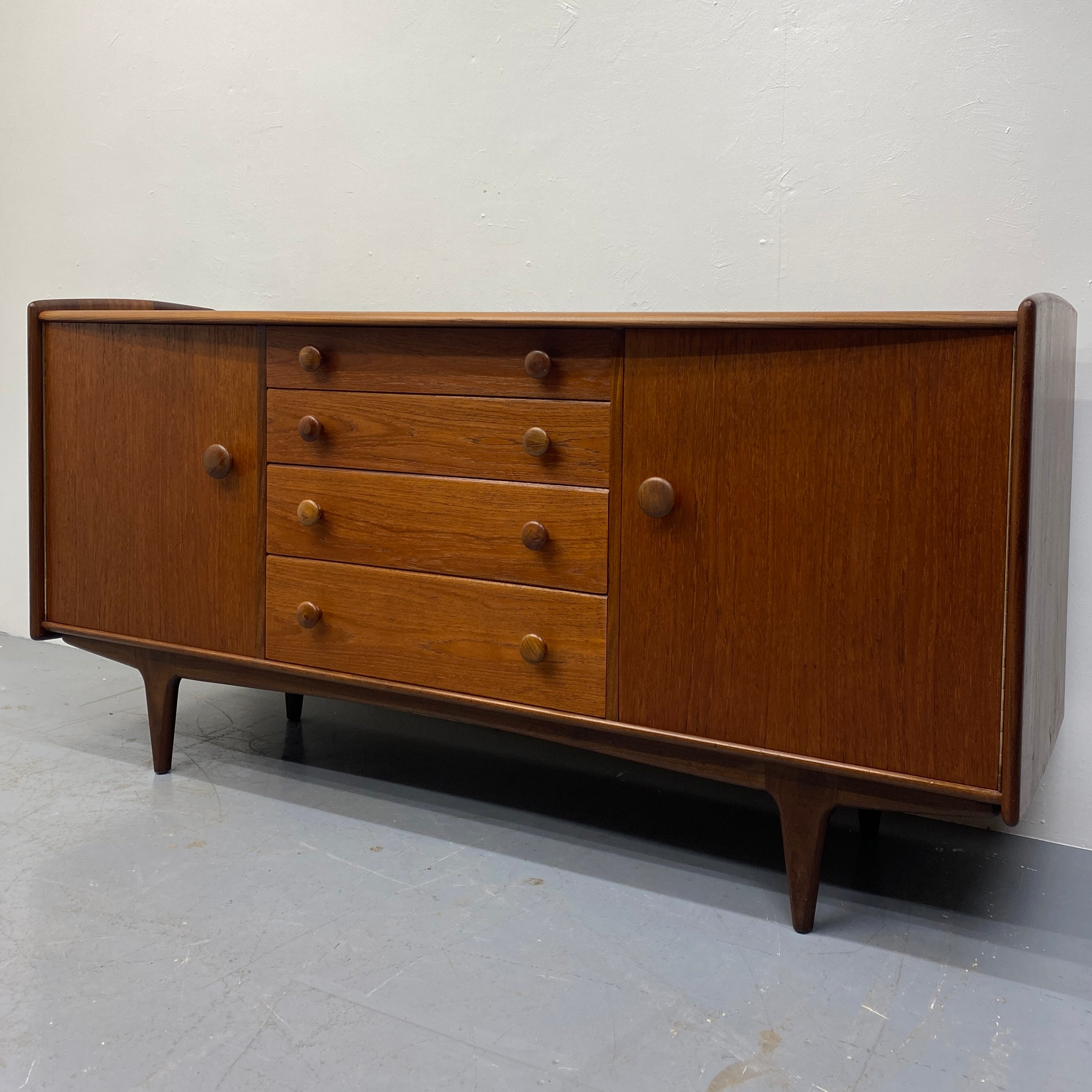 Front Of Afromosia A Younger Sideboard