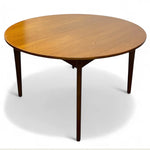Load image into Gallery viewer, Wooden round table on a white background

