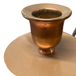 Load image into Gallery viewer, Bronze candle holder on a white background
