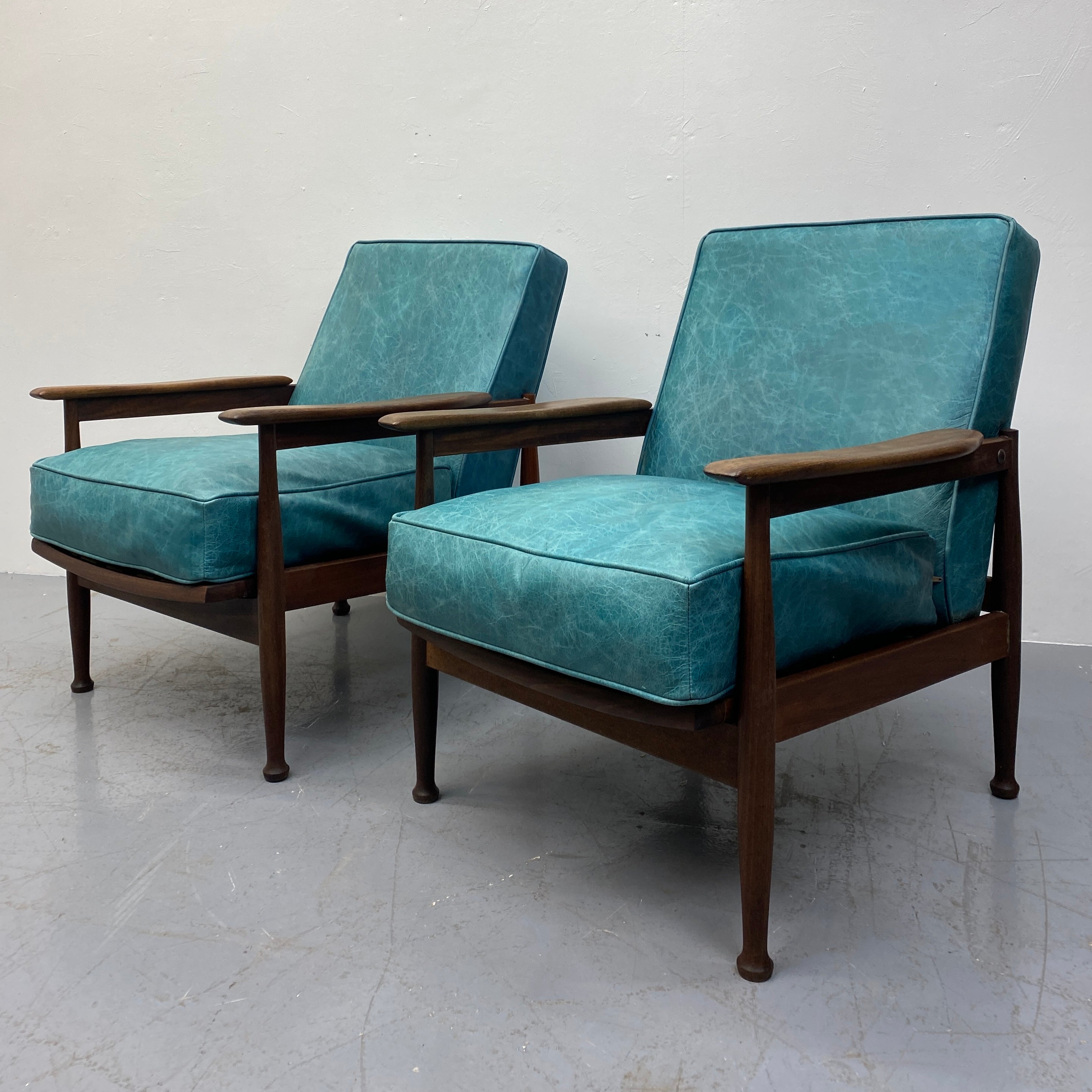 Guy Rodgers Leather Chair
