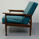 Load image into Gallery viewer, Teak And Leather Chair
