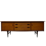 Load image into Gallery viewer, Wooden sideboard with drawers on a white background
