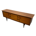 Load image into Gallery viewer, Wooden sideboard with a white background
