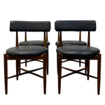 Load image into Gallery viewer, BLACK VINYL DINING CHAIRS

