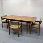 Load image into Gallery viewer, Legs Of Midcentury Large Walnut Extending Dining Table Alfred Cox Heals
