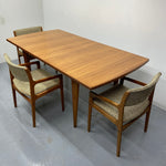 Load image into Gallery viewer, Top Of Midcentury Large Walnut Extending Dining Table Alfred Cox Heals
