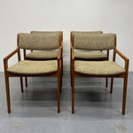 Load image into Gallery viewer, Original Tweed Dining Chairs Danish
