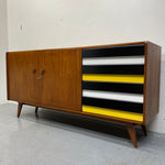 Load image into Gallery viewer, Teak Jiri Jiroutek Sideboard 1960s Modernist U450
