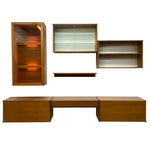 Load image into Gallery viewer, Beaver &amp; Tapley Teak Floating Wall System Midcentury
