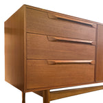 Load image into Gallery viewer, Wooden dresser with three drawers on a white background

