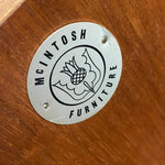 Load image into Gallery viewer, McIntosh Furniture logo on a wooden surface
