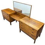 Load image into Gallery viewer, Dressing Table &amp; Stool Rosewood Swedish 1960s
