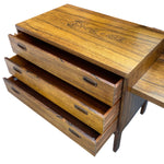 Load image into Gallery viewer, Dressing Table &amp; Stool Rosewood Swedish 1960s
