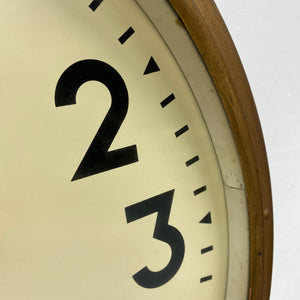 Numbers 1930s Genalex Factory Wall Clock